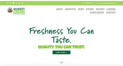 Desktop Screenshot of marketfreshproduce.net