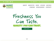 Tablet Screenshot of marketfreshproduce.net